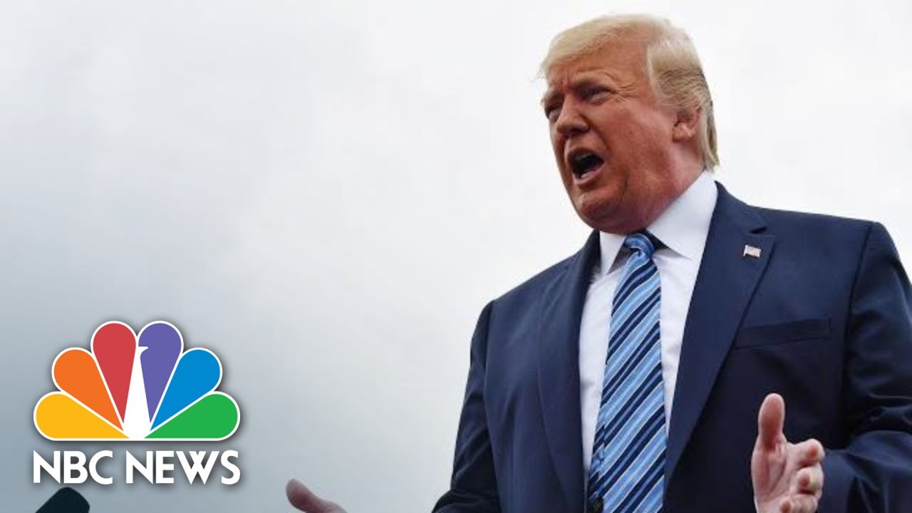 Trump Calls Hong Kong Protests A 'Very Tough Situation' | NBC News