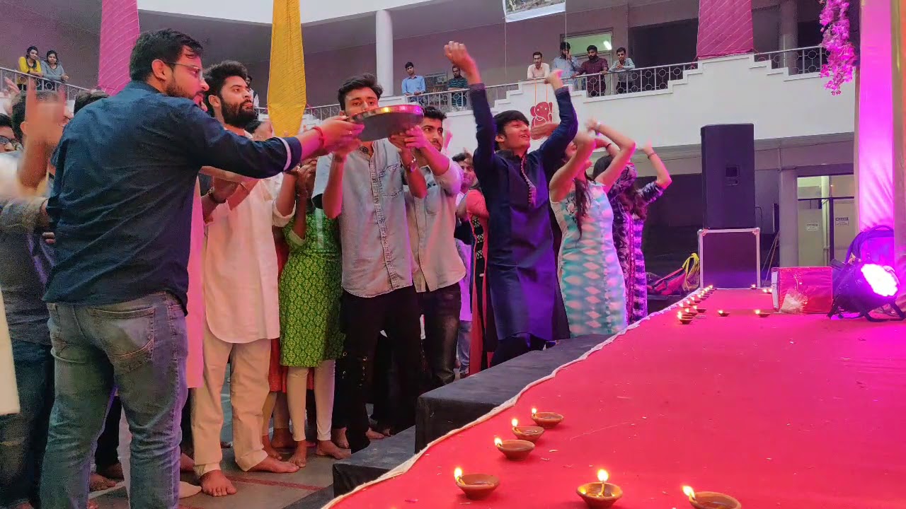 Ganesh Aarti in Prestige Institute of Management and Research, Indore (MP)