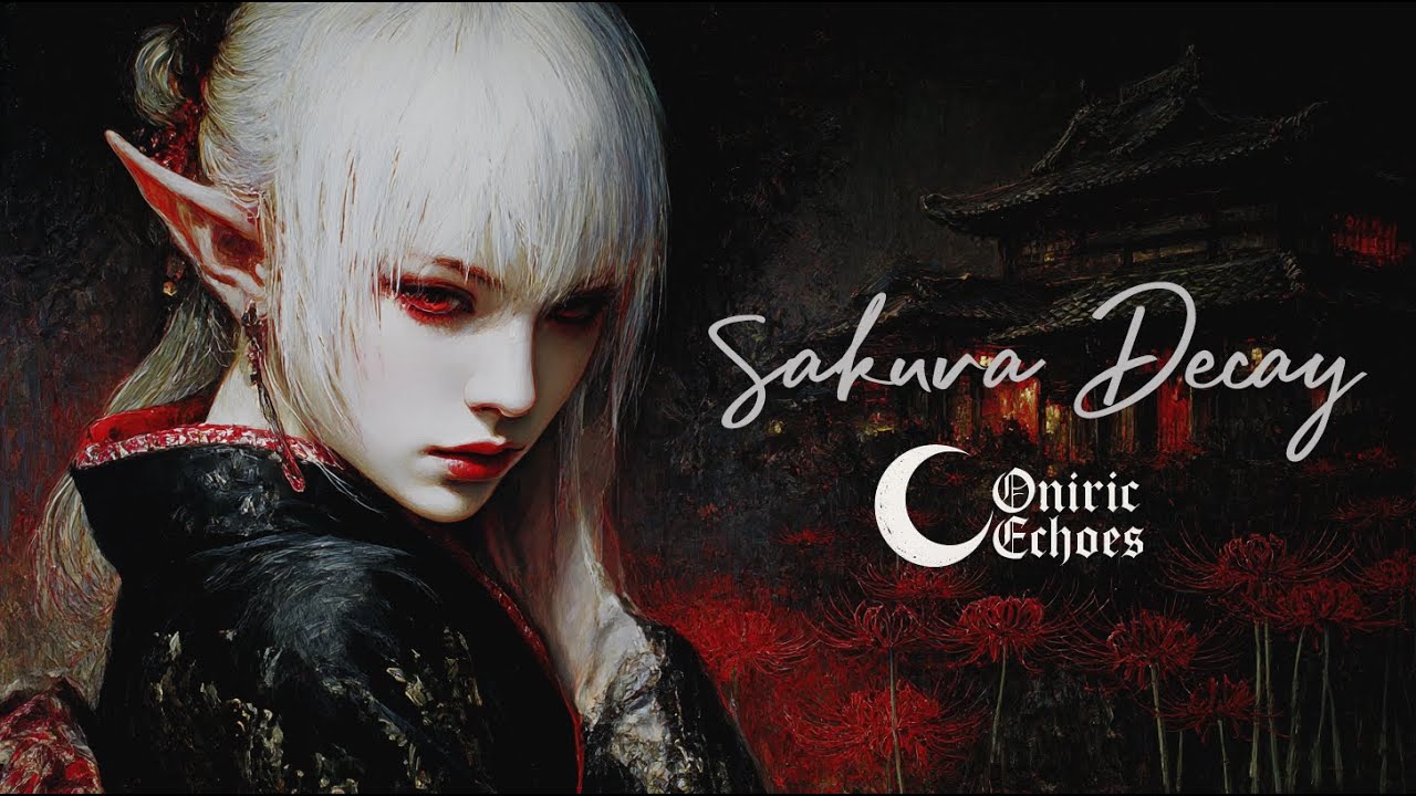 Petals Before Dusk 🌸 | Dark Japanese Fantasy Music for Writing & Meditation