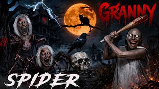 GRANNY LIVE 🔴 Basement Spider Is Going Crazy! | Horror Game Live