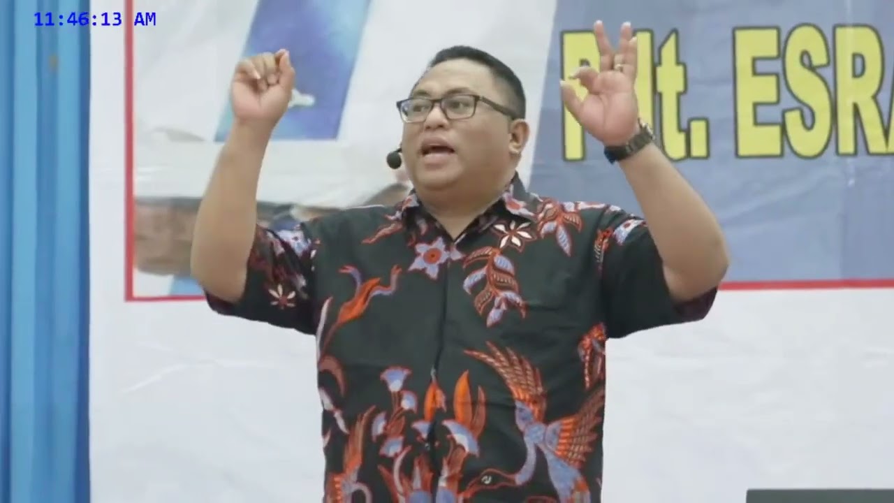 Pdt. Esra Soru : MENGAPA ADA AYAT ALKITAB YANG DITULIS DALAM TANDA KURUNG TEGAK?