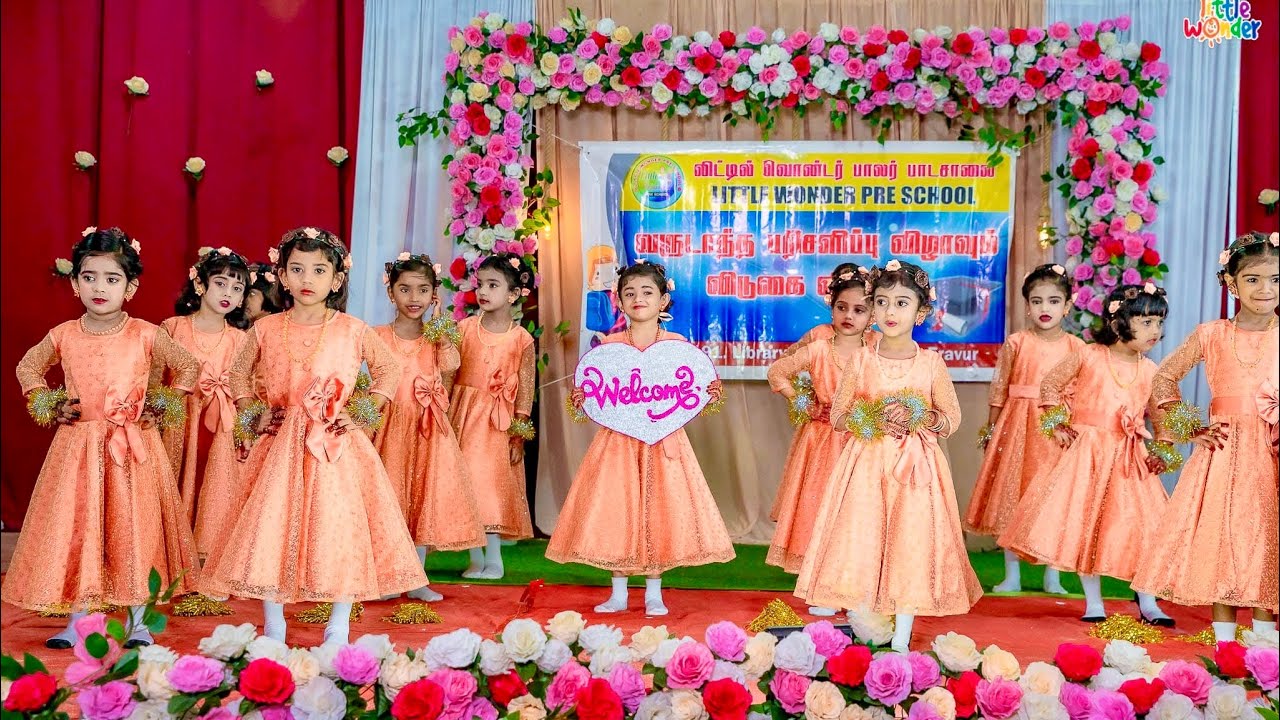 Welcome Song & Dance Performance | Preschool Annual Function - 2024 ...