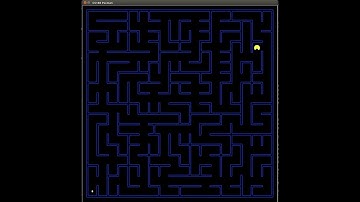 A* search demo on pacman