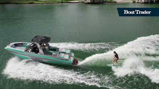 TIGE 24 RZX Wakeboat Walkthrough Boat Review
