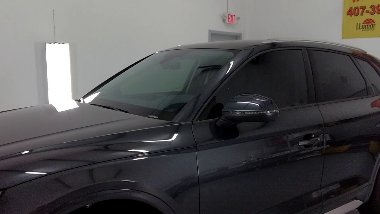FormulaOne Pinnacle Window Film installed on Audi Q5 at Tint Man Window Tinting Inc in Winter Park