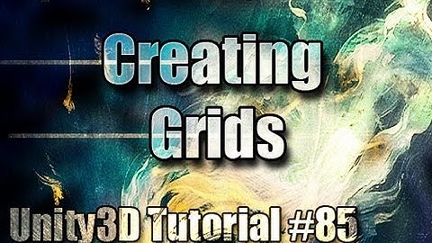 Unity3D Tutorial #85 [ Creating a Grid ][ Free Script Included ]