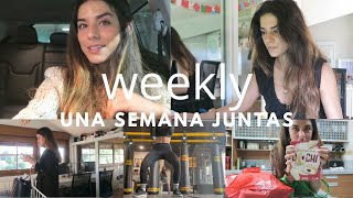 WEEKLY- una semana de rutina, día de fiesta, deporte, imprevistos de la vida y un viaje especial!!