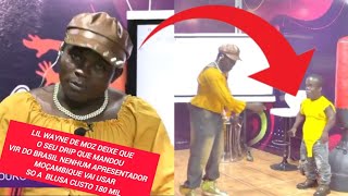 Lil Wayne De Moz Deixe Que O Seu Drip Que Mandou Vir Do Brasil Nenhum Apresentador  Moz Vai Usar 