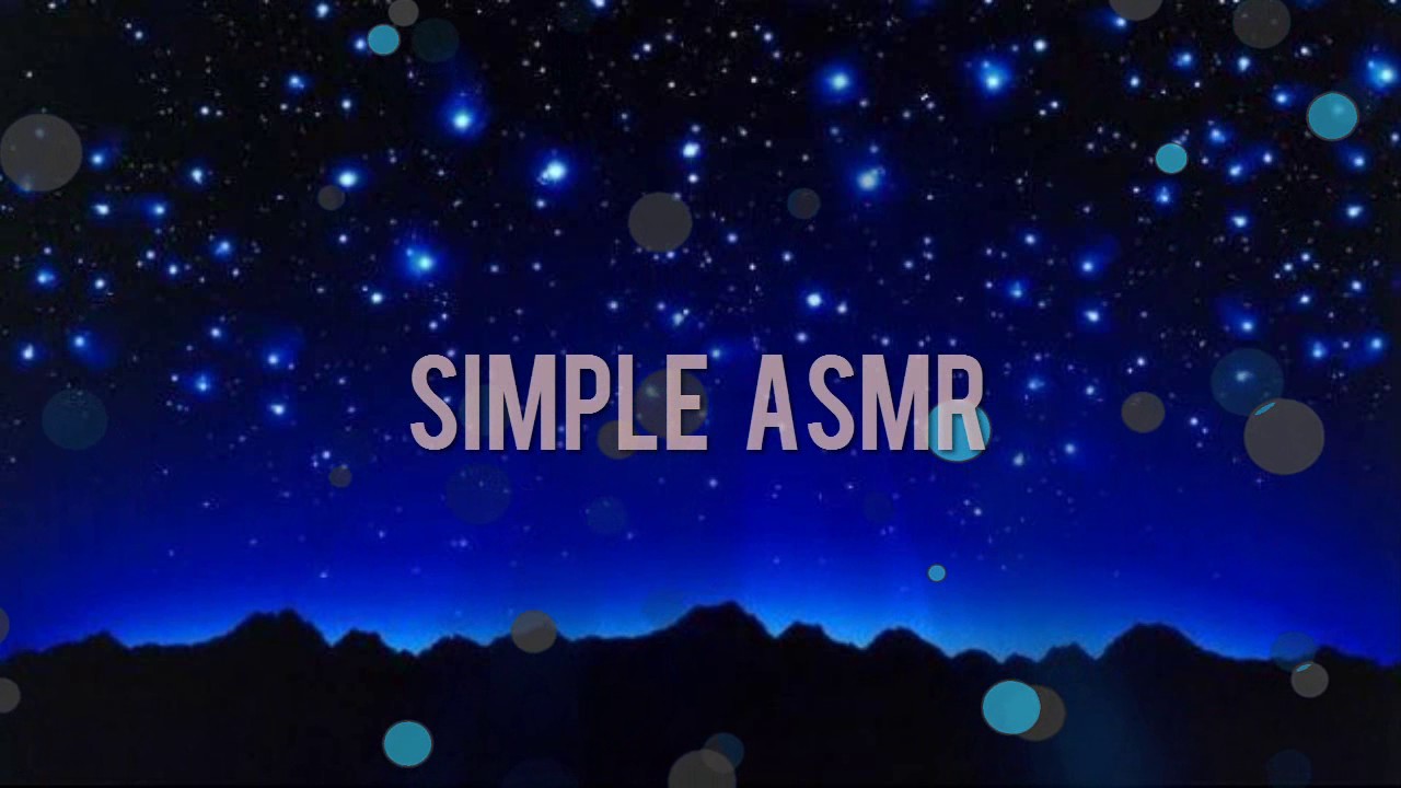 Simple-ASMR Intro - YouTube