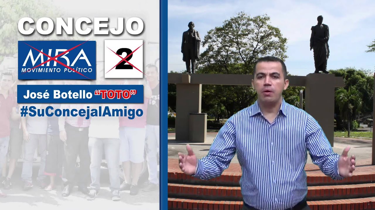 Jose Botello al Concejo de Cúcuta con los Transportadores Vote MIRA #2 ...