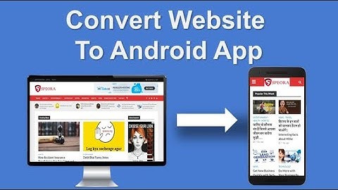 #AndroidApp #ConvertWebsiteApp How To Convert Any Website/Blog Into a Android App Free