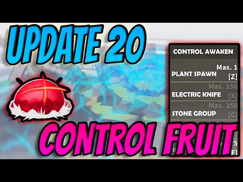 😱Update 20 - Control Awakening & Rework Showcase ( Blox Fruits ) 