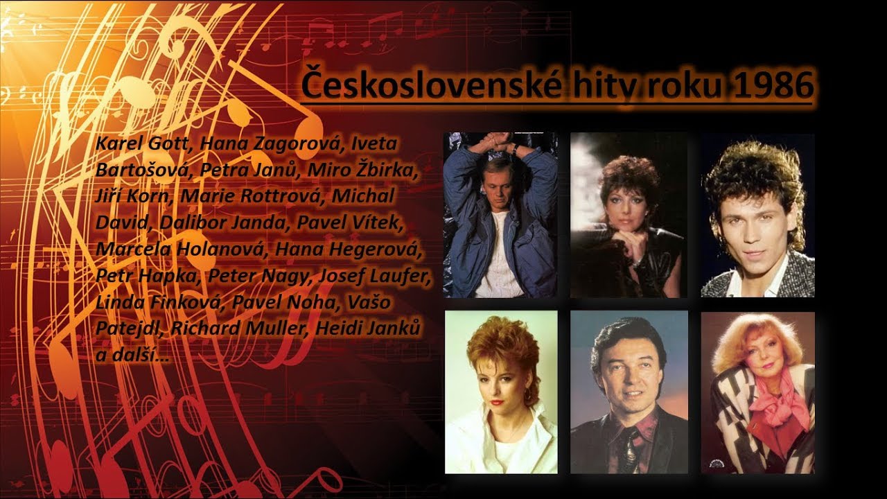 Československá hudební hitparáda v roce 1986