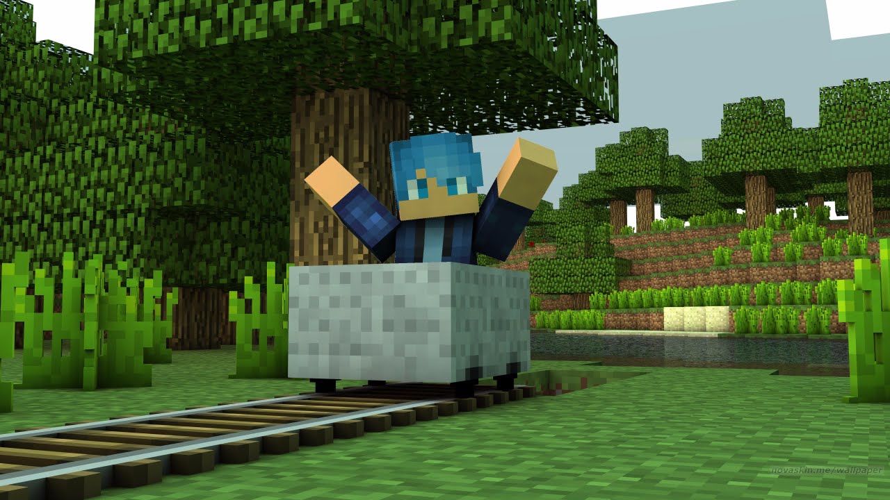 Minecraft: Rail Duplication Glitch 1.9