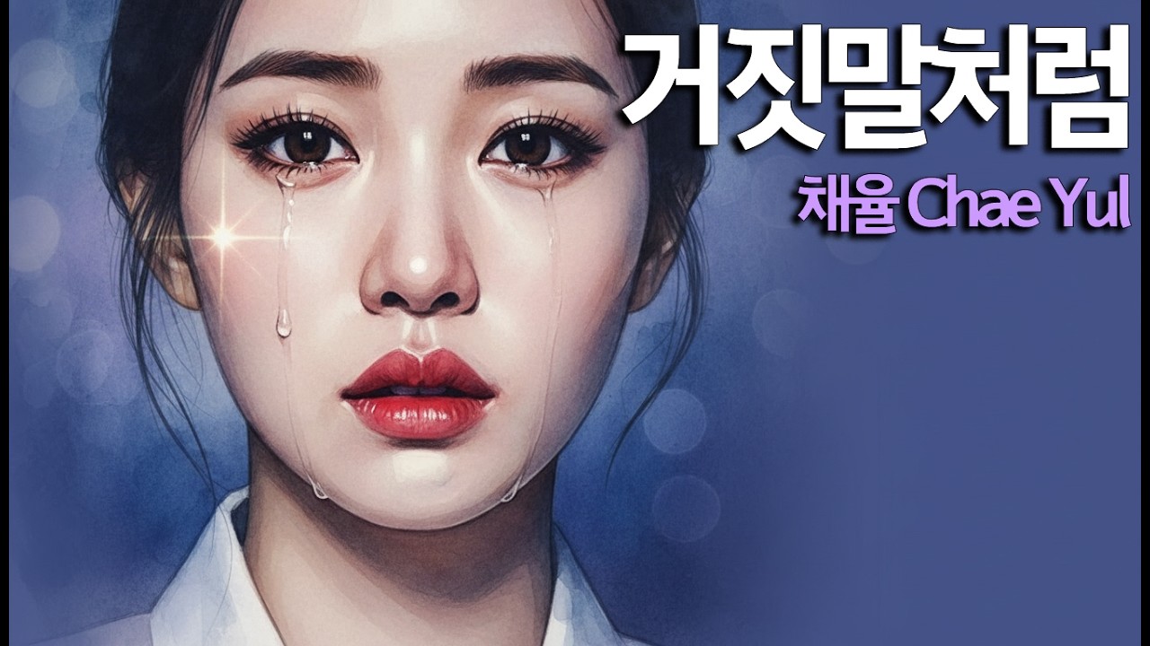 거짓말처럼 - 채율 (Chae Yul) | Official Music Video | 감성 발라드