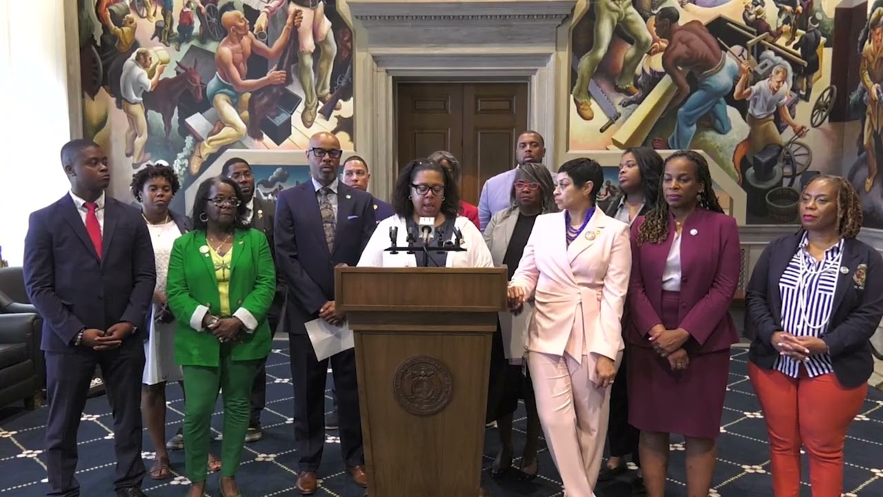 Missouri Legislative Black Caucus Press Conference 5-15