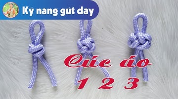 Hướng dẫn Cúc áo Nhật Bản và Trung Hoa  | Craft Instructions | How to tie the knot