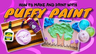 How to make puffy paint - easy recipe for kids – Inspire My Play