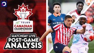 POST-GAME ANALYSIS: CS St-Laurent vs. Toronto FC | Atlético Ottawa vs. Pacific FC | TELUS #CanChamp