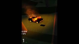 Roblox stupid drivers Part 1. #roblox #gaming #shorts #fyp #blowup #viral #funny #crash #car