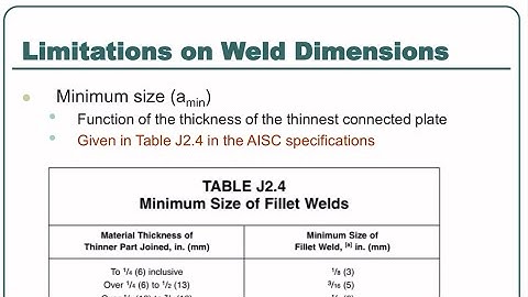 Chapter 14: weld connection || lecture (2) “Design of welded connection”
