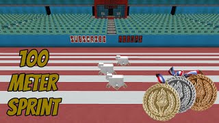 100 Meter Sprint! | Sheep Summer Games 2020 E8 screenshot 3