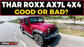 Mahindra Thar Roxx AX7L 4x4 Diesel Review | Pros & Cons | Is This the Best Thar Yet