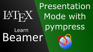 pympress presentation tool for Beamer PDF presentations