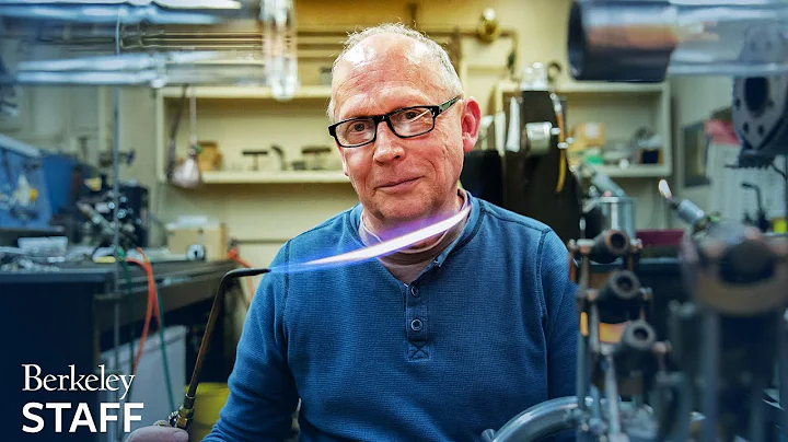Portrait of a scientific glassblower