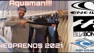 LOS MEJORES TRAJES DE SURF 2021