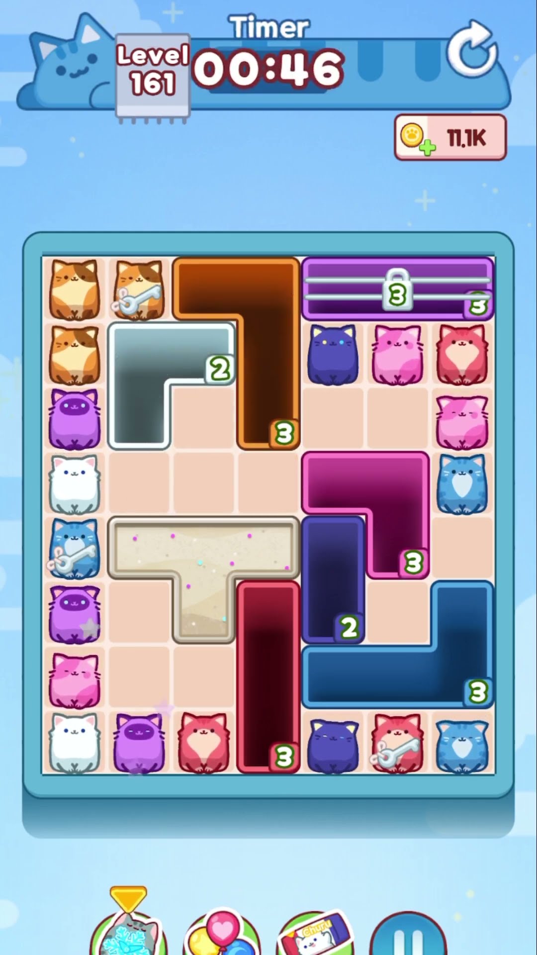 Drop the cat] Level 161 - YouTube