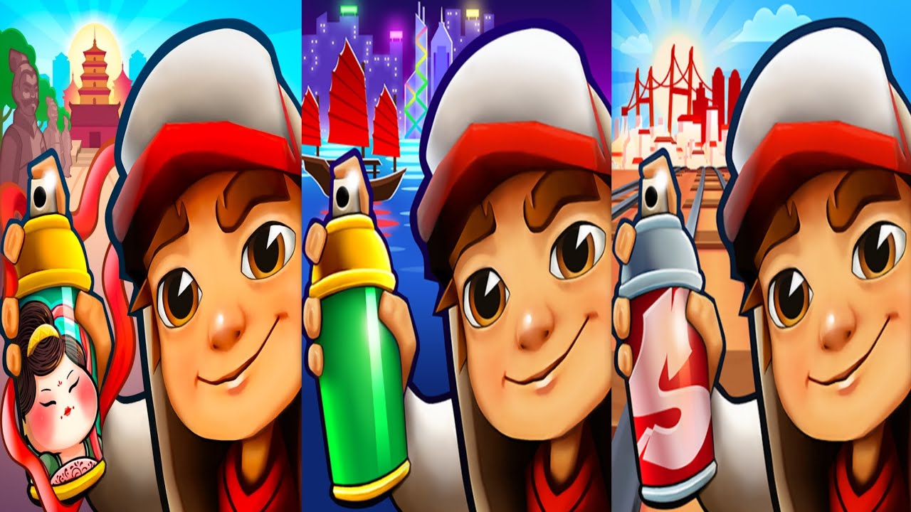 Subway Surfers World Tour : Chang'an 2021 🆚 Hong Kong 2022 🆚 Istanbul 2024
