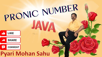 Pronic Number | Write a program to check whether a given number is pronic number or not using Java