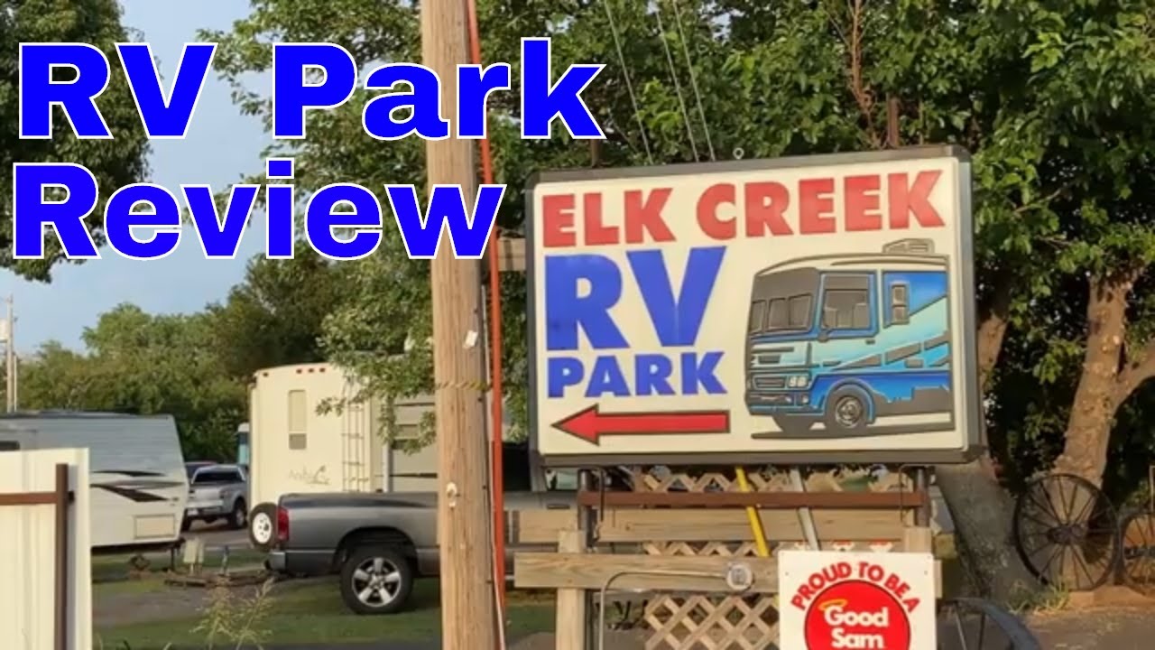 Elk Creek RV Park Review Elk City, OK YouTube