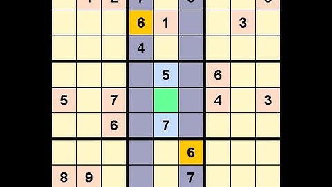 How to Solve Washington Times Sudoku Difficult July 21, 2021