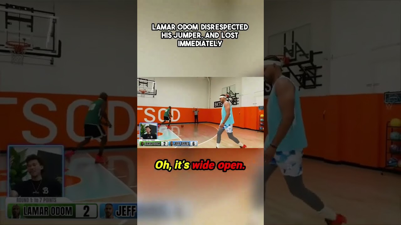 Lamar Odom Disrespected His Jumper And Lost Immediately