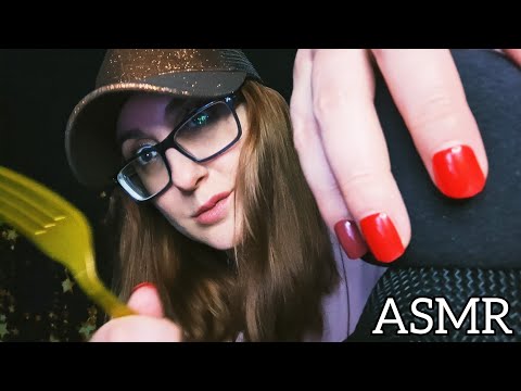 ASMR Tapping Grasping and shh Be calm relaxing hand movements