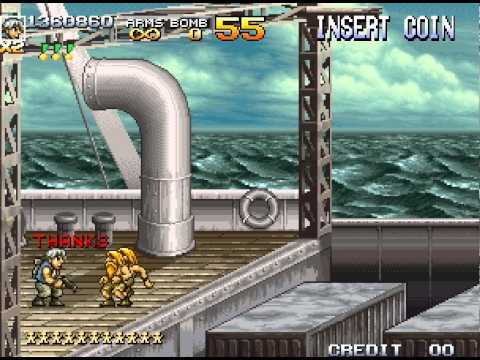 Metal Slug 4 Walkthrough/Gameplay Neo Geo