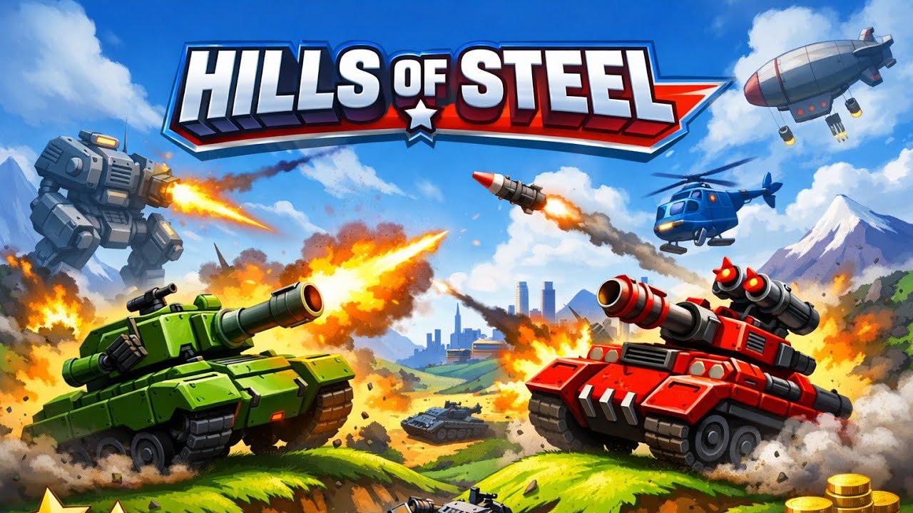 HILLS OF STEEL / This is the most intense Battle with TANKS 😁