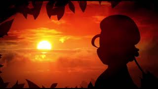 Even Though the Sun Has Begun to Set Behind the Clouds