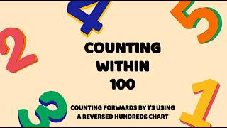 Counting Within 100 Using a Reversed Hundreds Chart