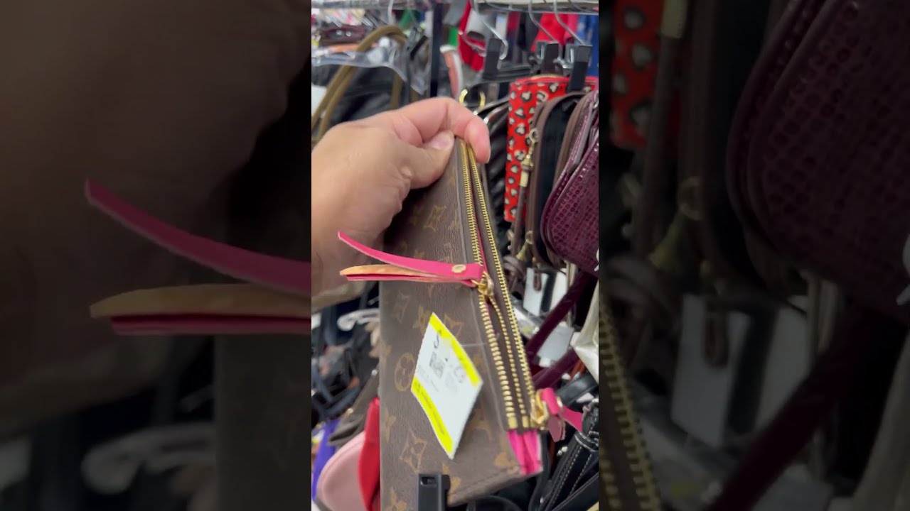 Louis Vuitton wallet at the thrift canada shopping thriftstoreshopping thrifting thrifthaul
