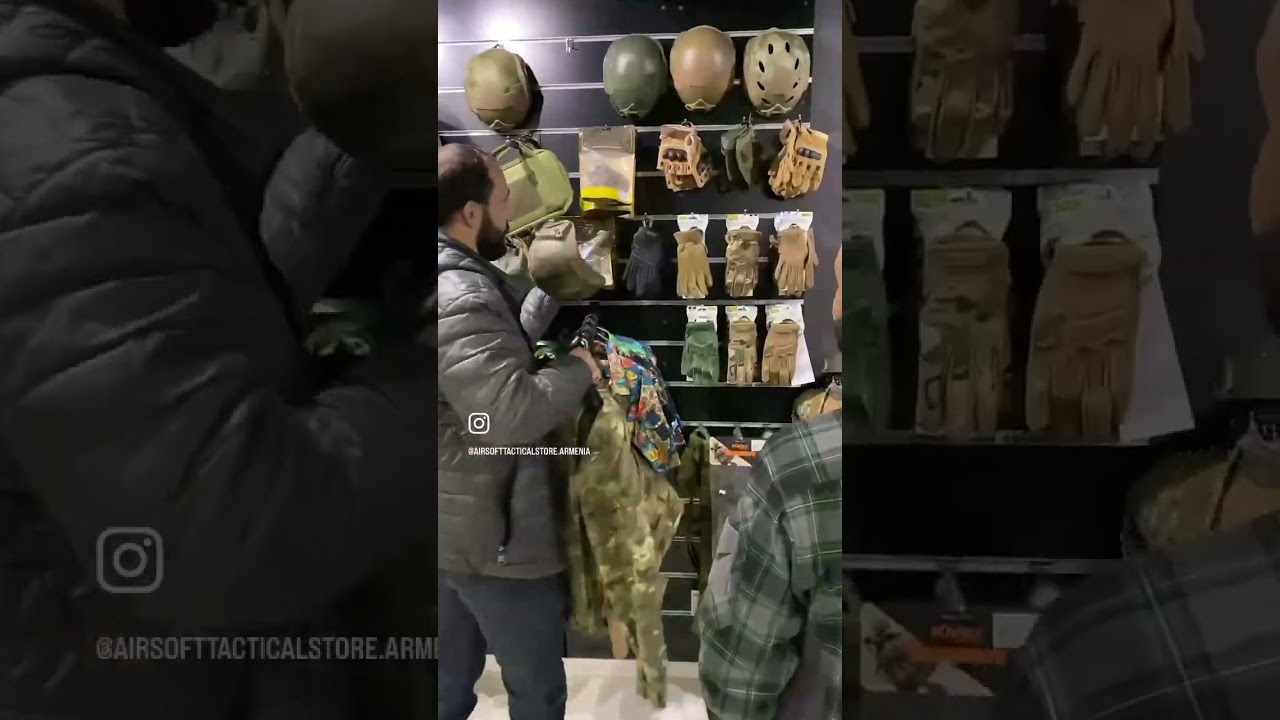 ✅ Большой выбор страйкбольного снаряжения  в магазине Airsoft Tactical Store в Ереване!