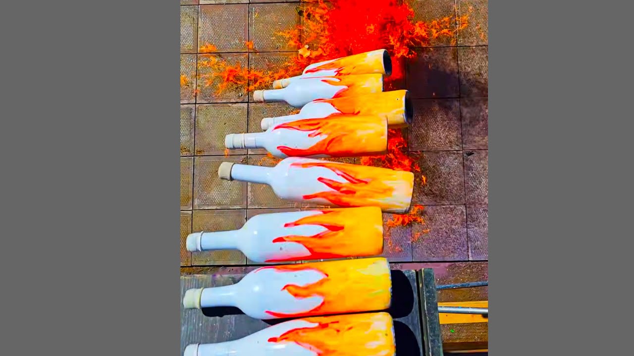 🎈Breaking Glass Bottles and Balloon Drops! Crushing Crunchy & Soft Things!🔥