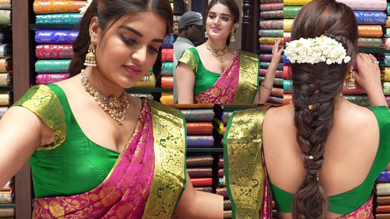 Nidhi Agarwal In Uppal CMR Shopping Mall