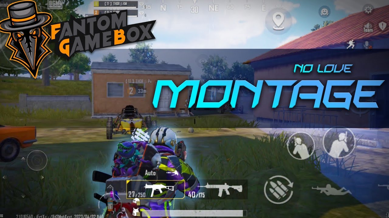 💥NO LOVE😈 - BGMI Montage| Fantom GameBox| 