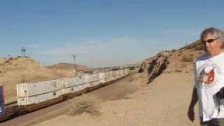 EB UPRR Stack Train @ Barstow CA.wmv