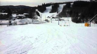 Hidden Valley Highlands Ski Area - Trail Tour of Fifth Avenue