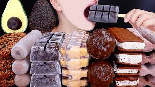 ASMR DUBAI CHOCOLATE ICE CREAM NUTELLA DESSERT MUKBANG 두바이 초콜릿 먹방 ドバイチョコレートアイスクリーム 咀嚼音 EATING SOUNDS