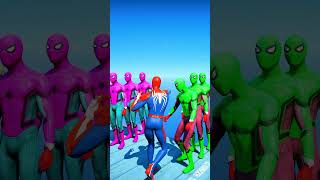 GTA 5 Epic Water Ragdolls Spiderman vs TEAM SPIDERMAN Jumps/Fails Ep.777 #shorts
